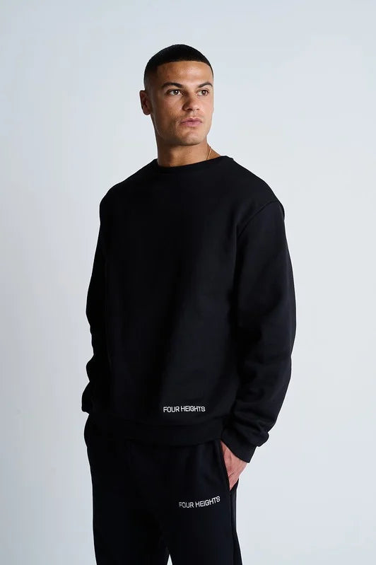 Vantara Black Crewneck